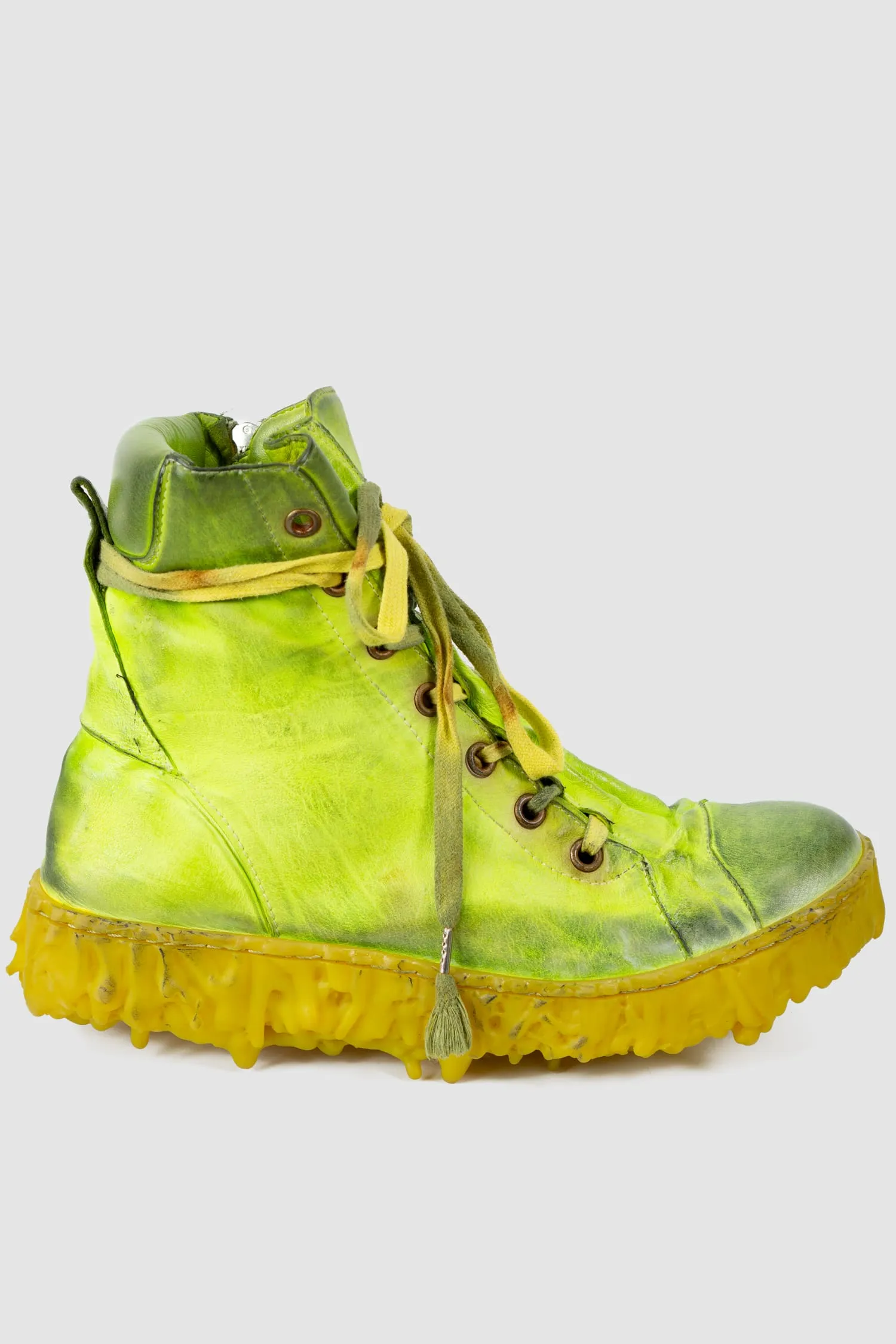 Melt Clash Mid Top Laced Sneakers - MELM1