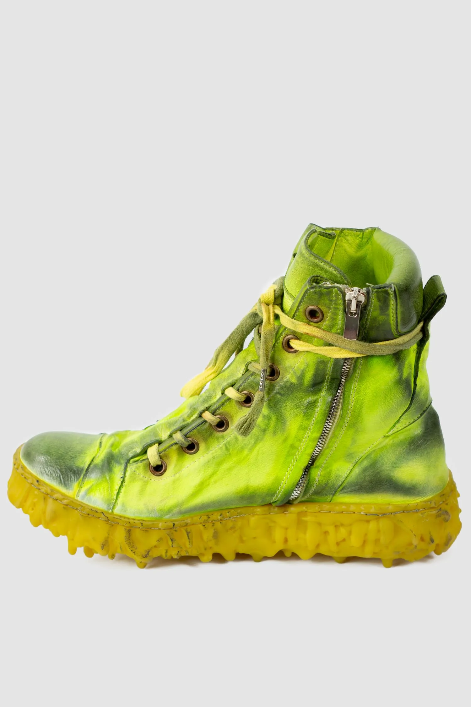 Melt Clash Mid Top Laced Sneakers - MELM1