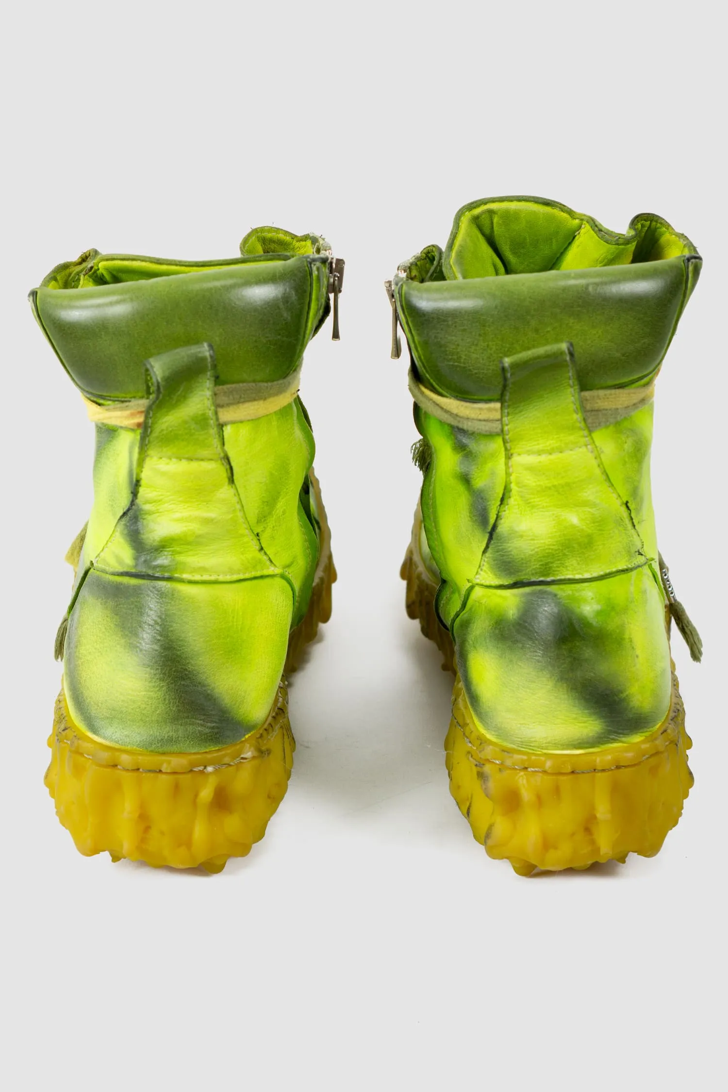 Melt Clash Mid Top Laced Sneakers - MELM1