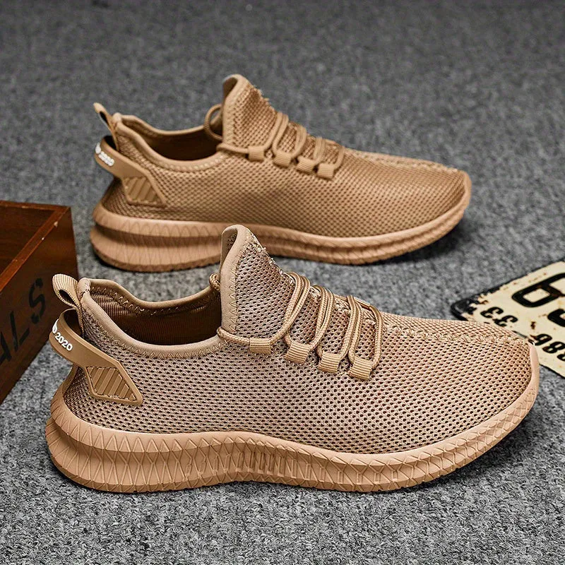 Men's Fashion Sneakers - Four Seasons Breathable, Soft-Soled, Flying Design, Comfortable and Versatile Shoes for Casual Wear