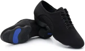Men's Latin Dance Shoes 1pair/Set Men Women Standard Ballroom Tango Latin Dance Shoes Canvas Jazz Dancing Soft Indoor Shoes