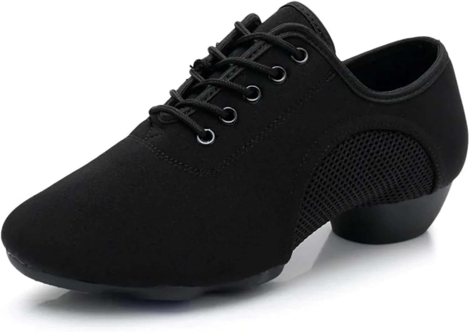 Men's Latin Dance Shoes 1pair/Set Men Women Standard Ballroom Tango Latin Dance Shoes Canvas Jazz Dancing Soft Indoor Shoes
