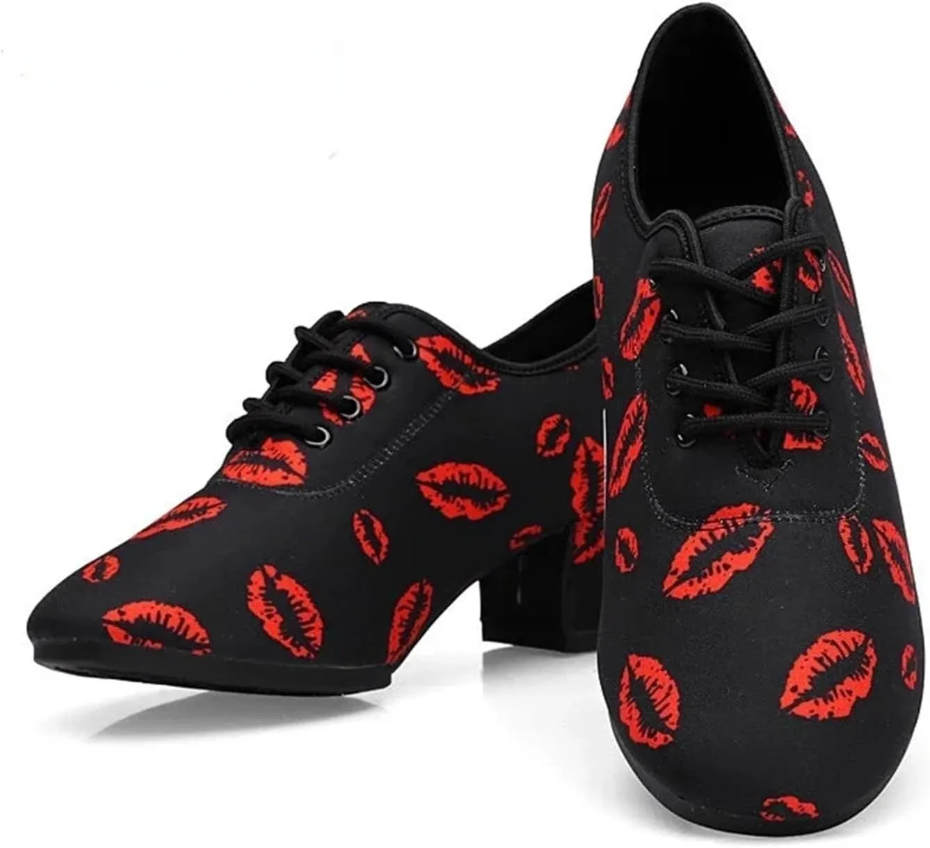 Men's Latin Dance Shoes Soft Sole Unisex Dance Shoes For Men Women Girls Ballroom Dancing Modern Tango Jazz Performance Practise Salsa Shoes