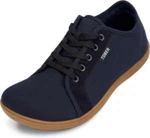 Men's Walking Shoes Wide Toe Trail Runner Fashion Sneakers for Men Comfortable Lightweight Gym Non-Slip Low Top Laced-up