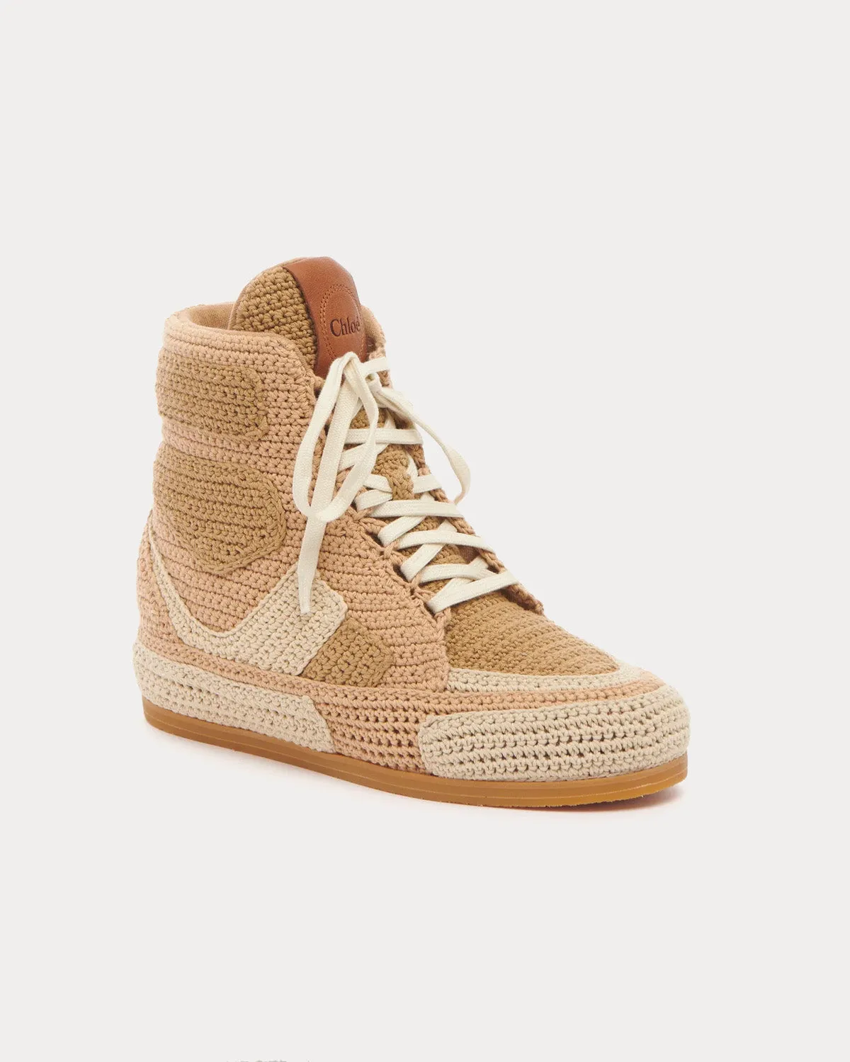 Myha Quiet Brown High Top Sneakers