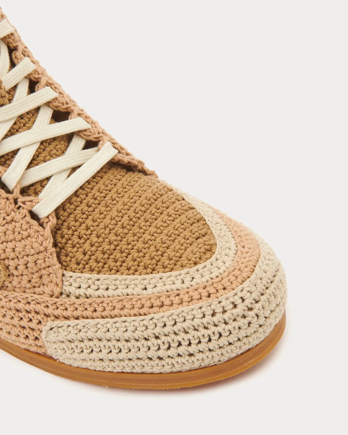 Myha Quiet Brown High Top Sneakers