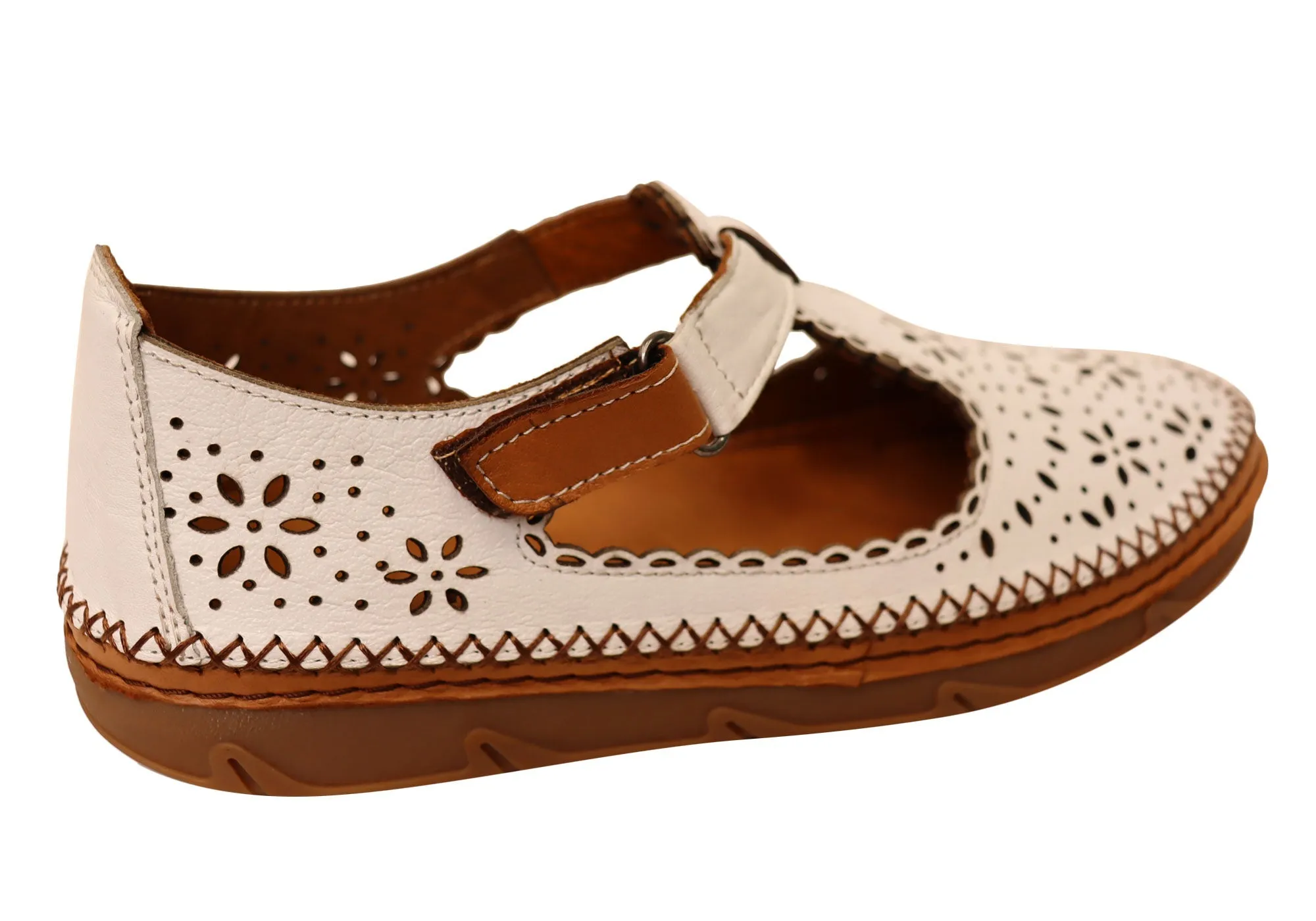 Orizonte Olivia Womens European Comfortable Soft Leather Shoes