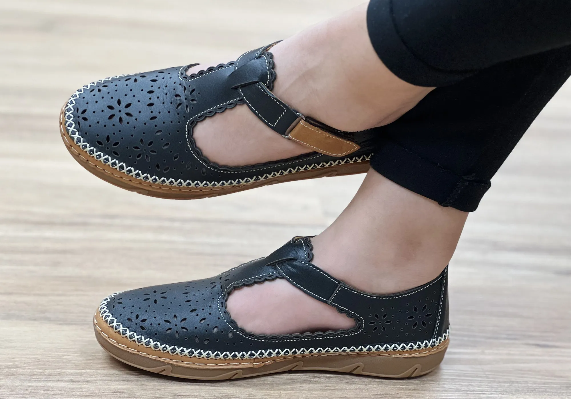 Orizonte Olivia Womens European Comfortable Soft Leather Shoes