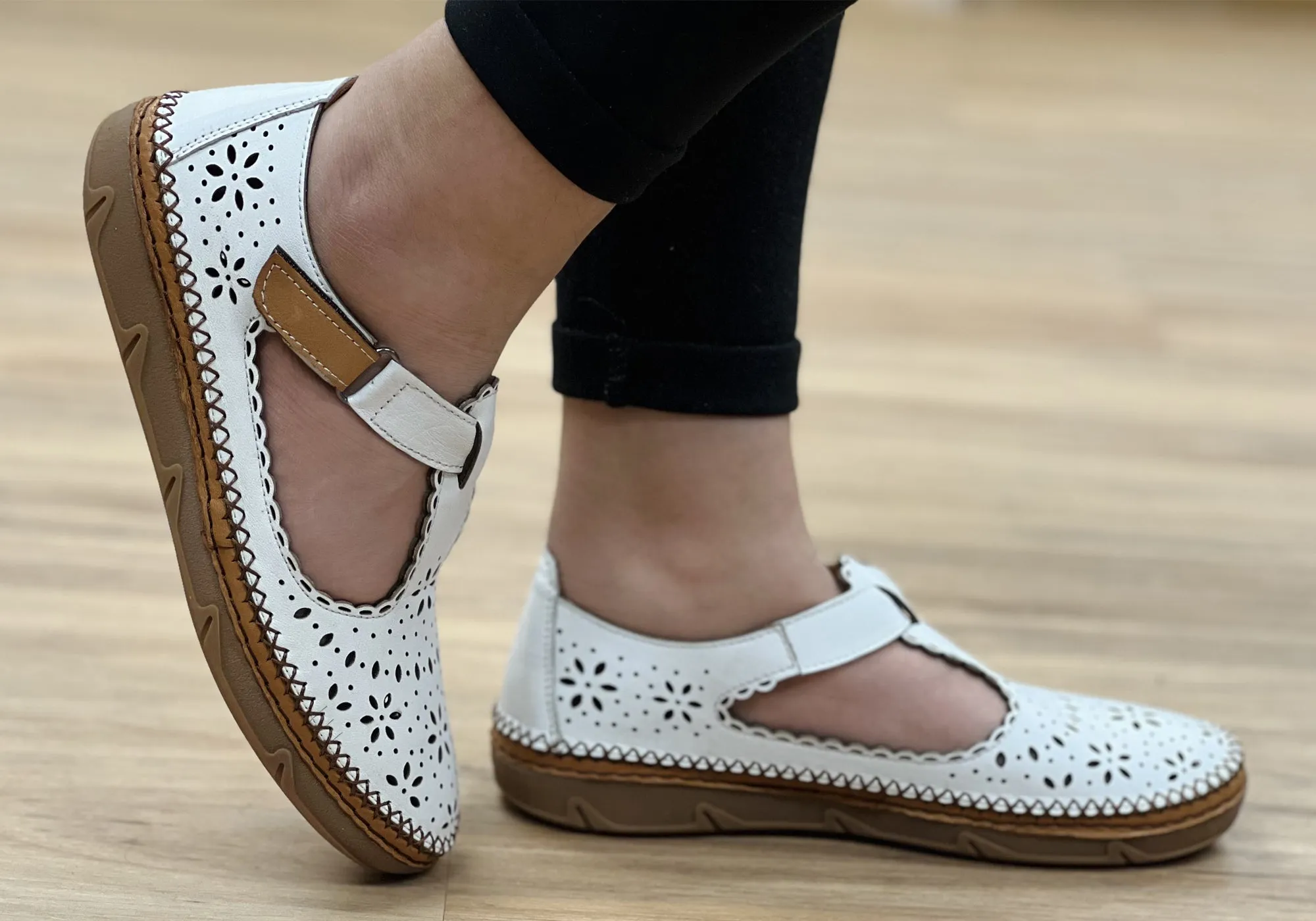 Orizonte Olivia Womens European Comfortable Soft Leather Shoes