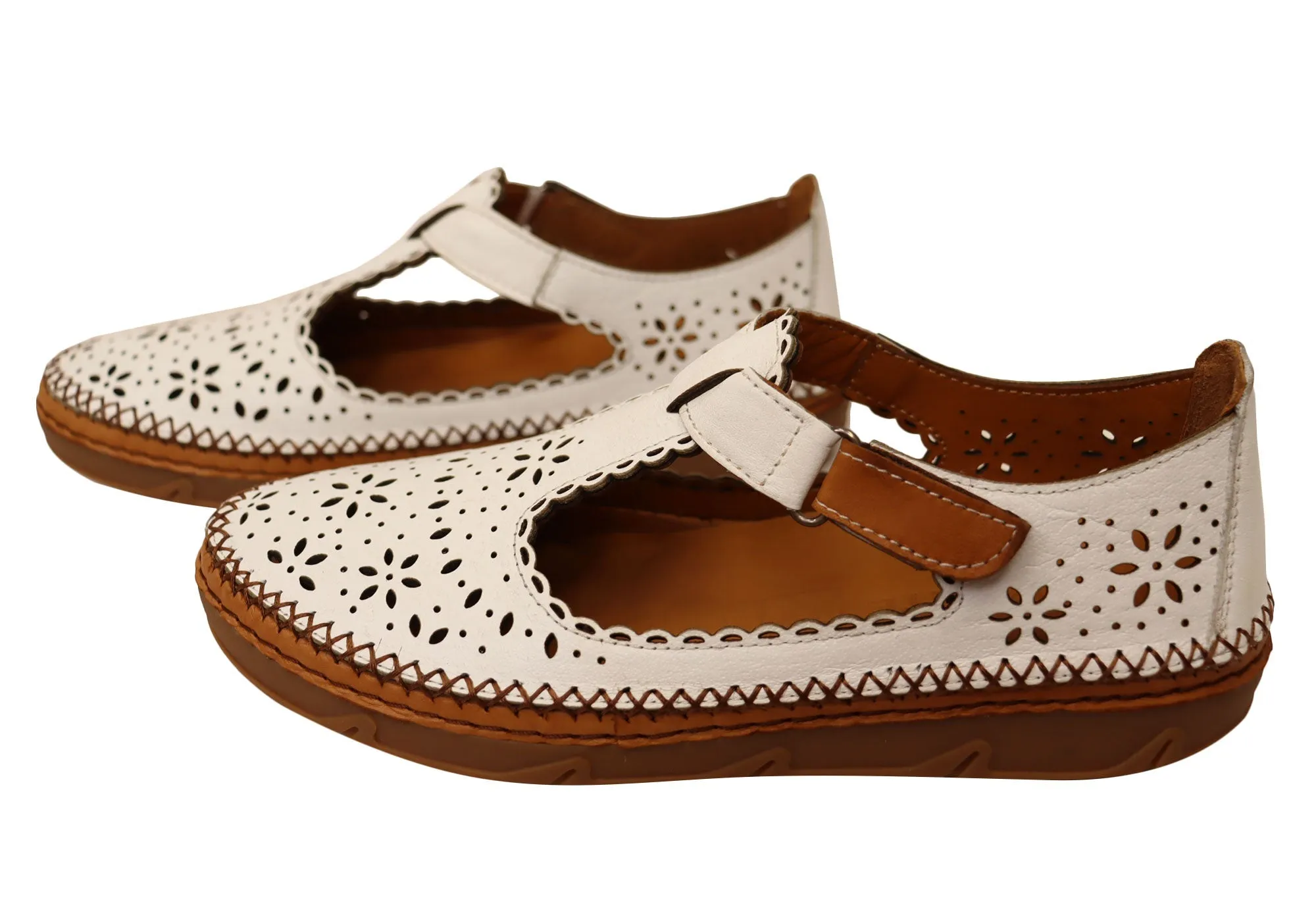 Orizonte Olivia Womens European Comfortable Soft Leather Shoes