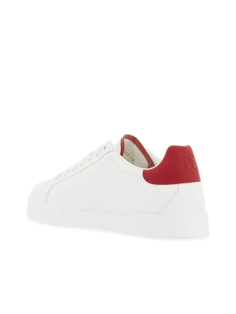 Perforated Logo Portofino Sneakers