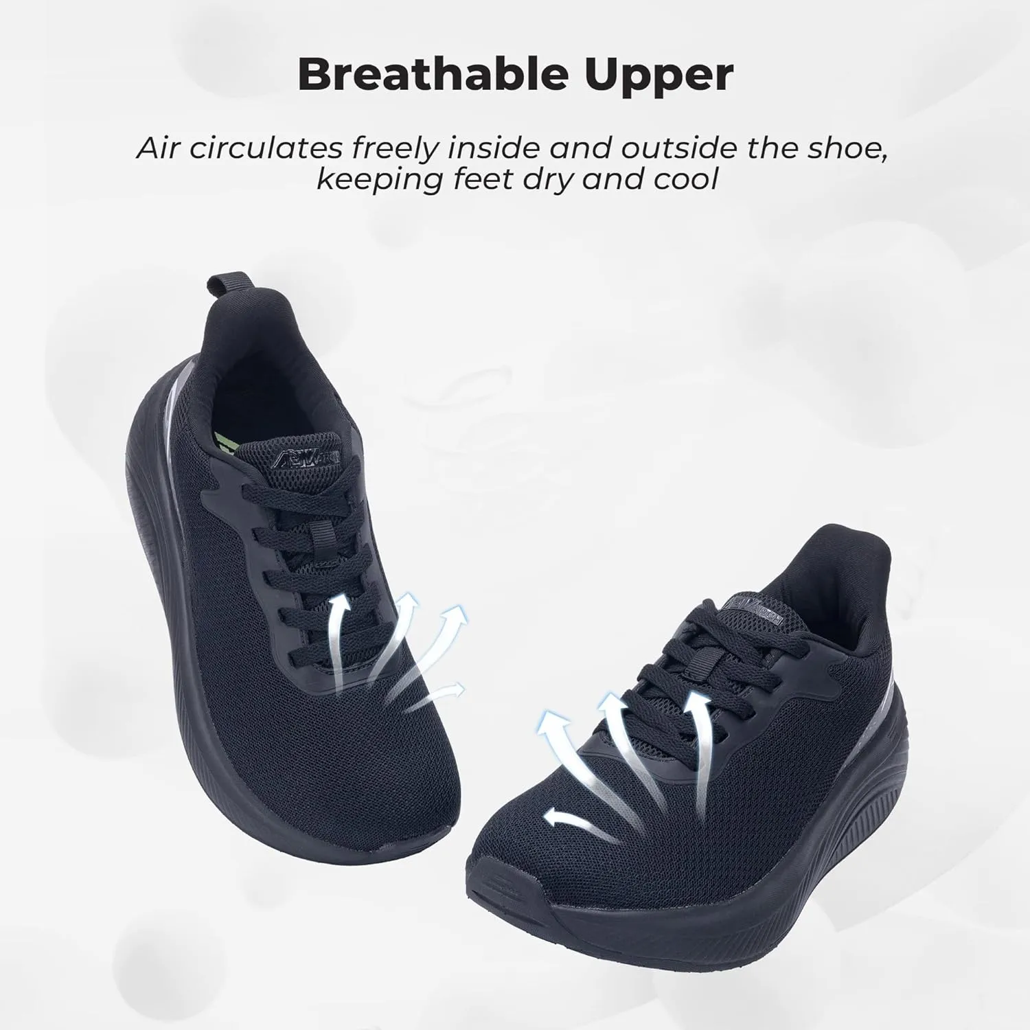 QAUPPE Wide Toe Box Shoes Women Arch Support Walking Sneakers Tennis Sneakers Orthotic Plantar Fasciitis Shoes US 6-11