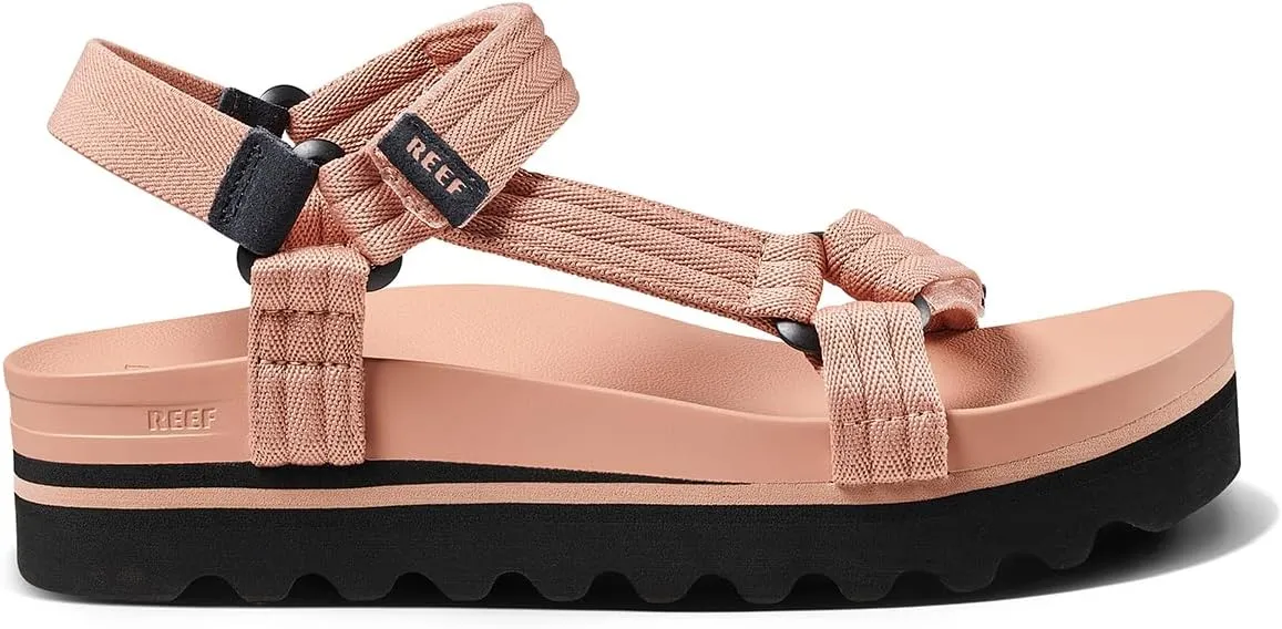 REEF Cushion Rem Hi Women's Platform Sandal, Adjustable Strap, Arch Support and Heel Cupping
