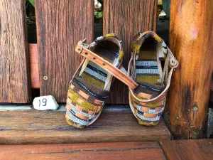 Size 19 Kid's Huarache Sandals - Mustard