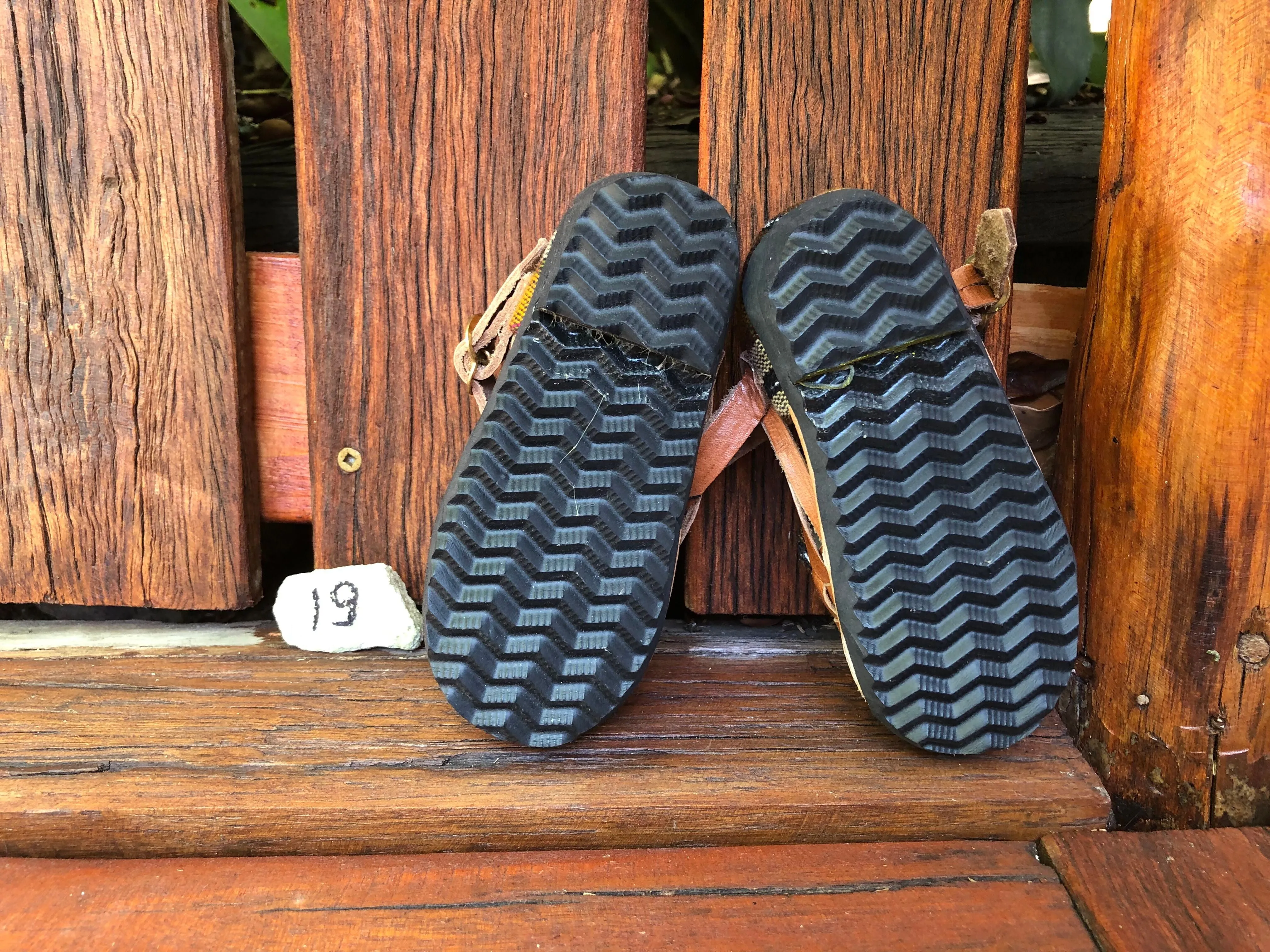 Size 19 Kid's Huarache Sandals - Mustard