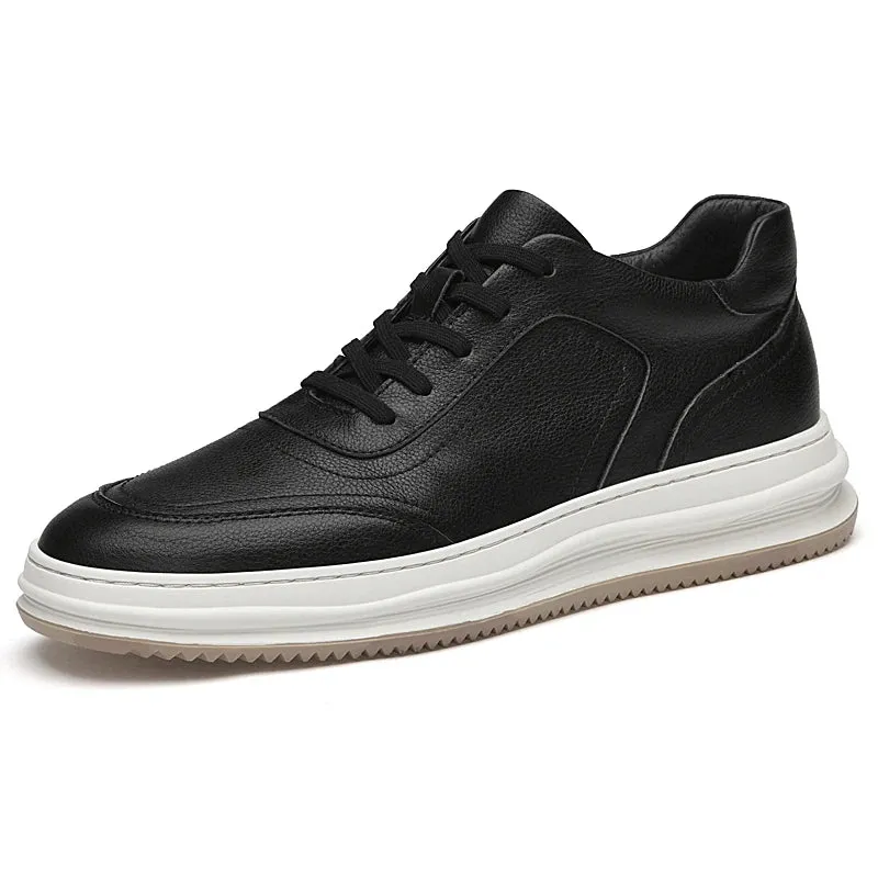 Wiaofellas  -  Italian Brand Men's Casual Shoes Versatile White Shoes Classic Men's Oxford Shoe High Quality Business Shoes Autumn New