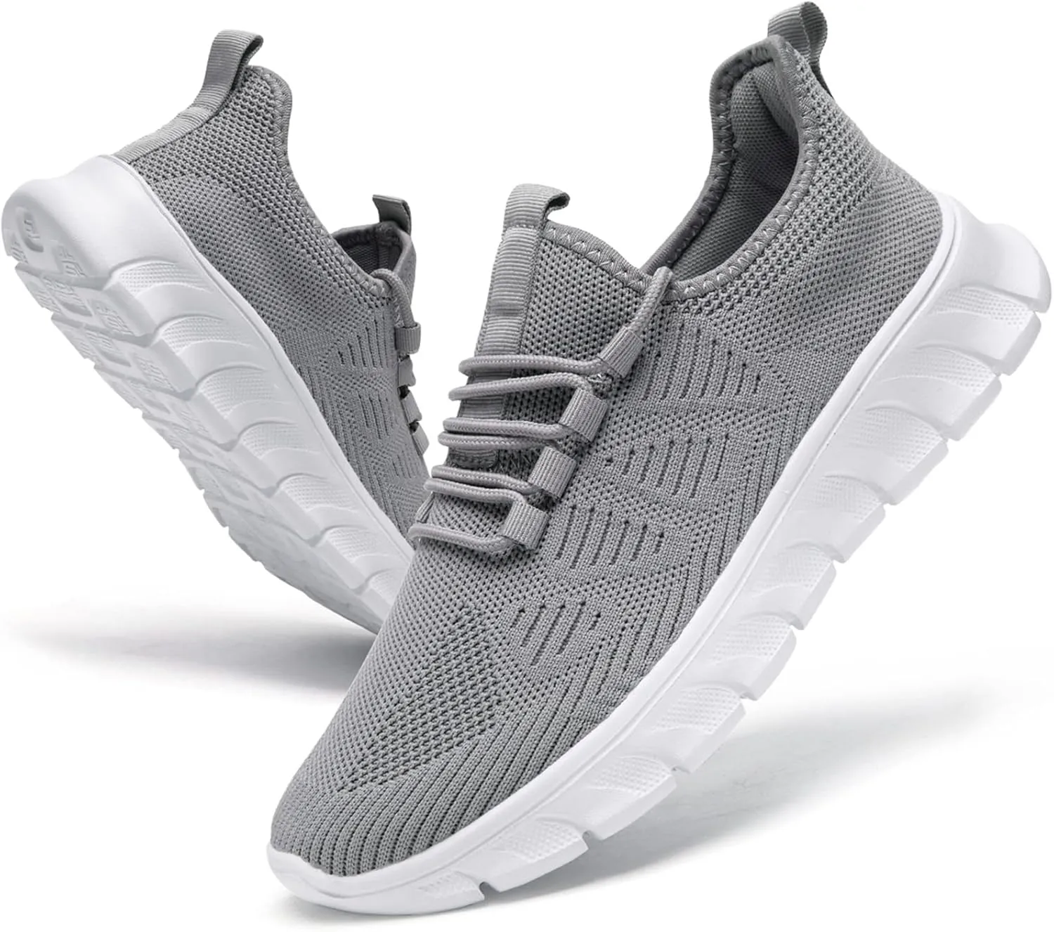 Women Running Shoes Tennis Walking Sneakers Lightweight Slip On Workout Gym Shoes