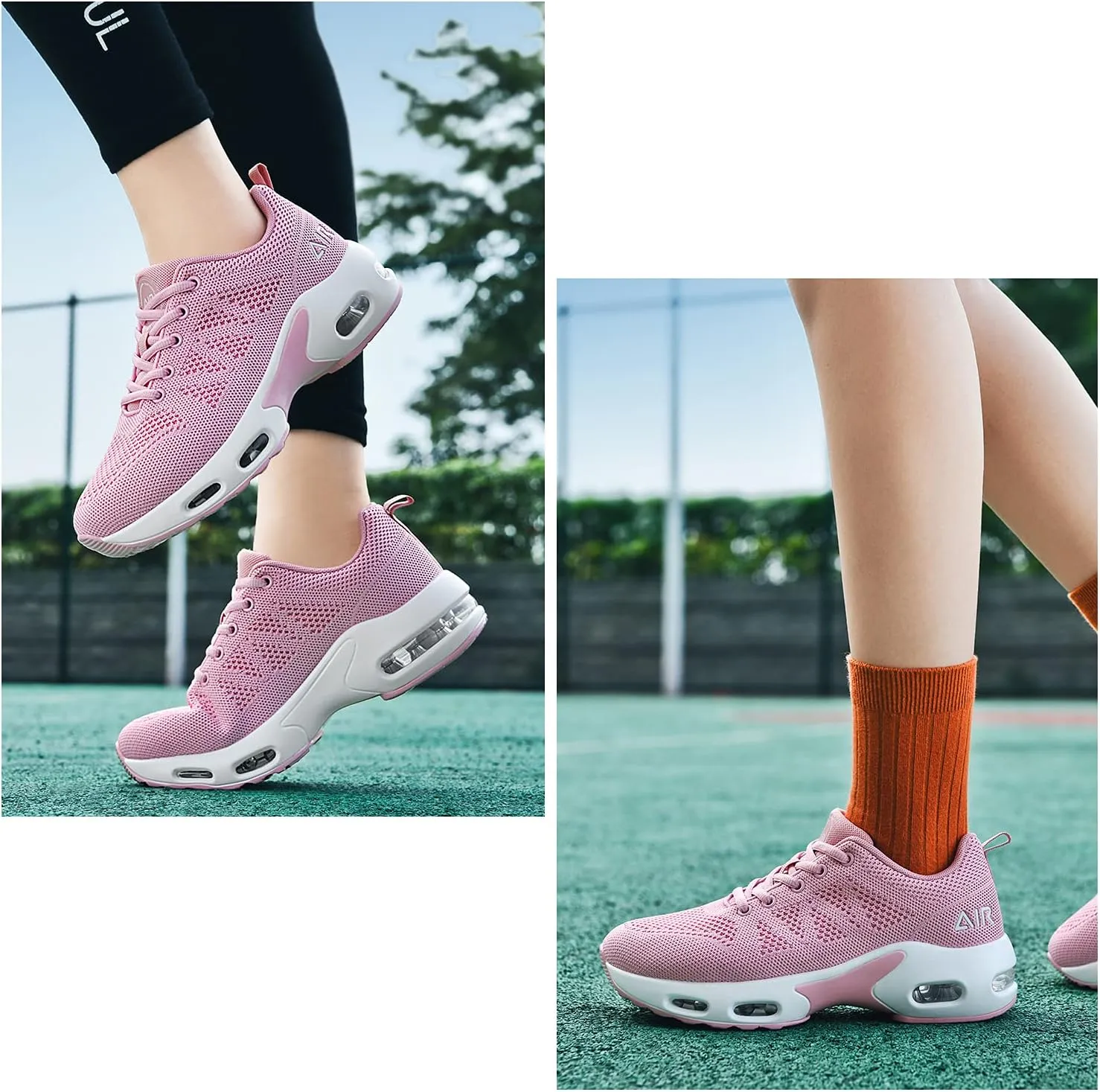 Womens Air Running Shoes Walking Tennis Fashion Sneakers Casual Comfortable Breathable Jogging Shoes
