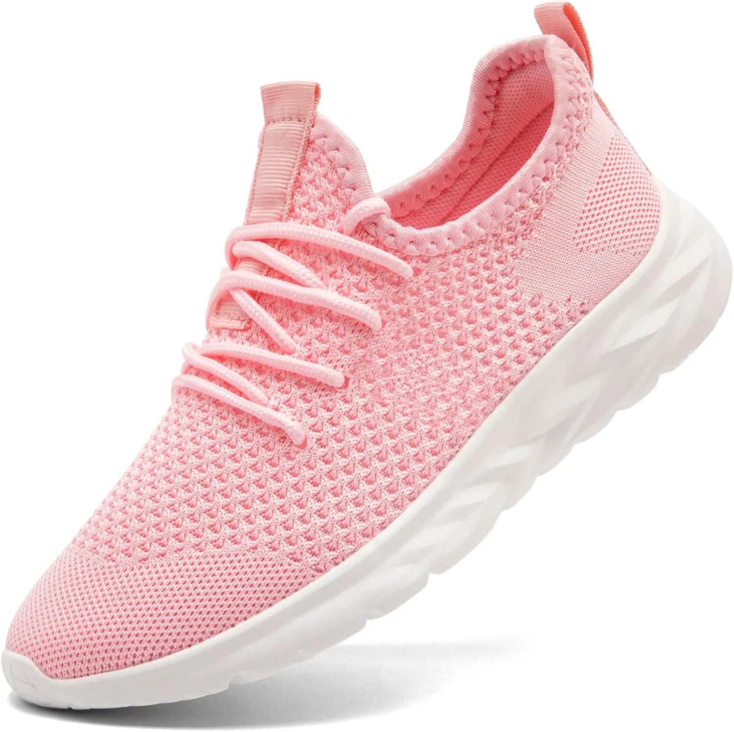 Womens Running Shoes Lightweight Tennis Shoes Slip On Walking Shoes Breathable Sneakers for Gym Travel Work