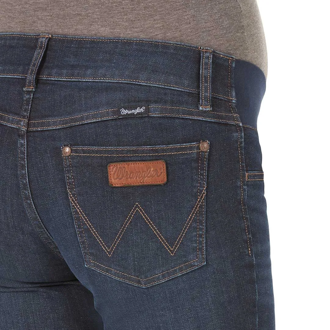 Wrangler Women's Retro Mae Stretch-Band Waist/Maternity Jeans