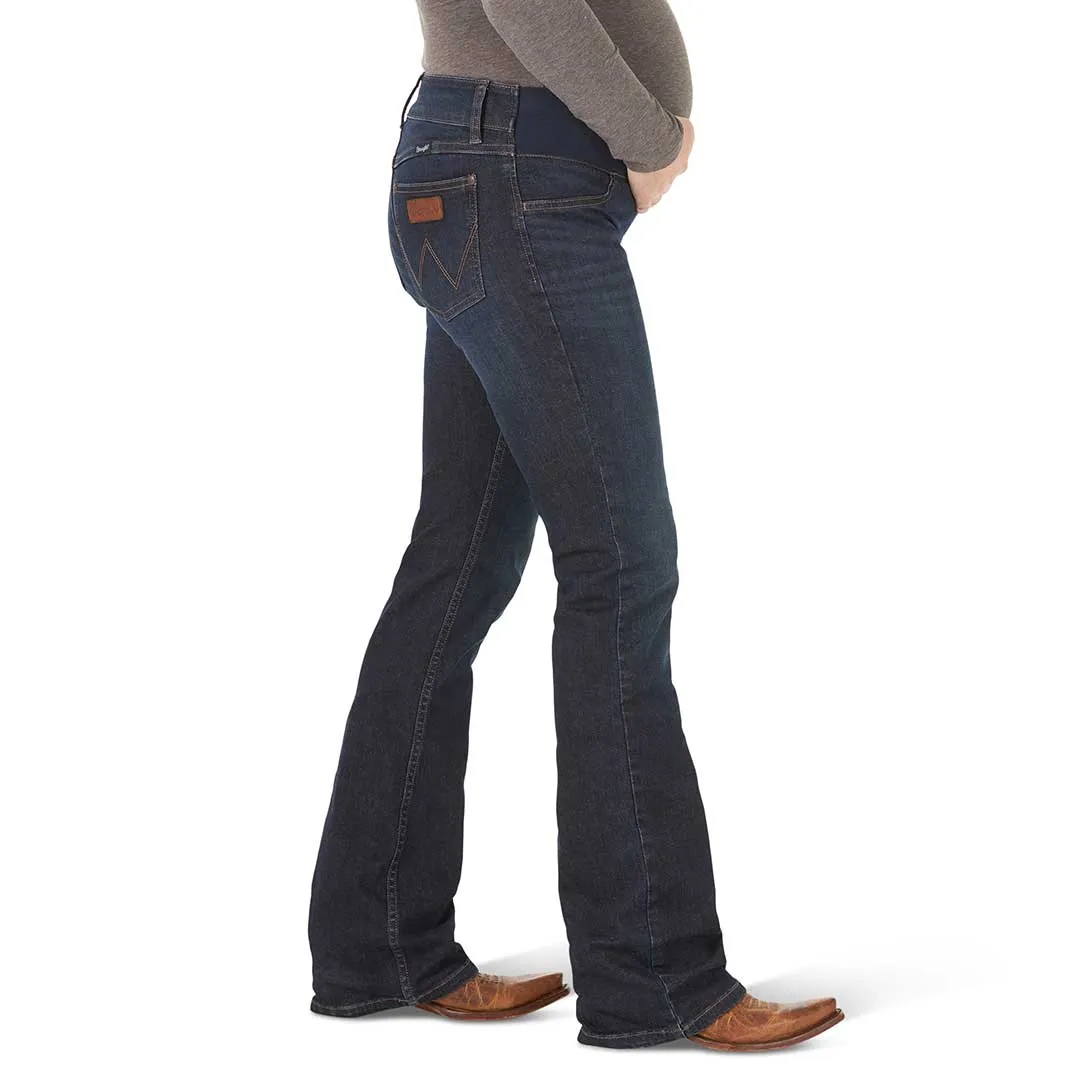 Wrangler Women's Retro Mae Stretch-Band Waist/Maternity Jeans