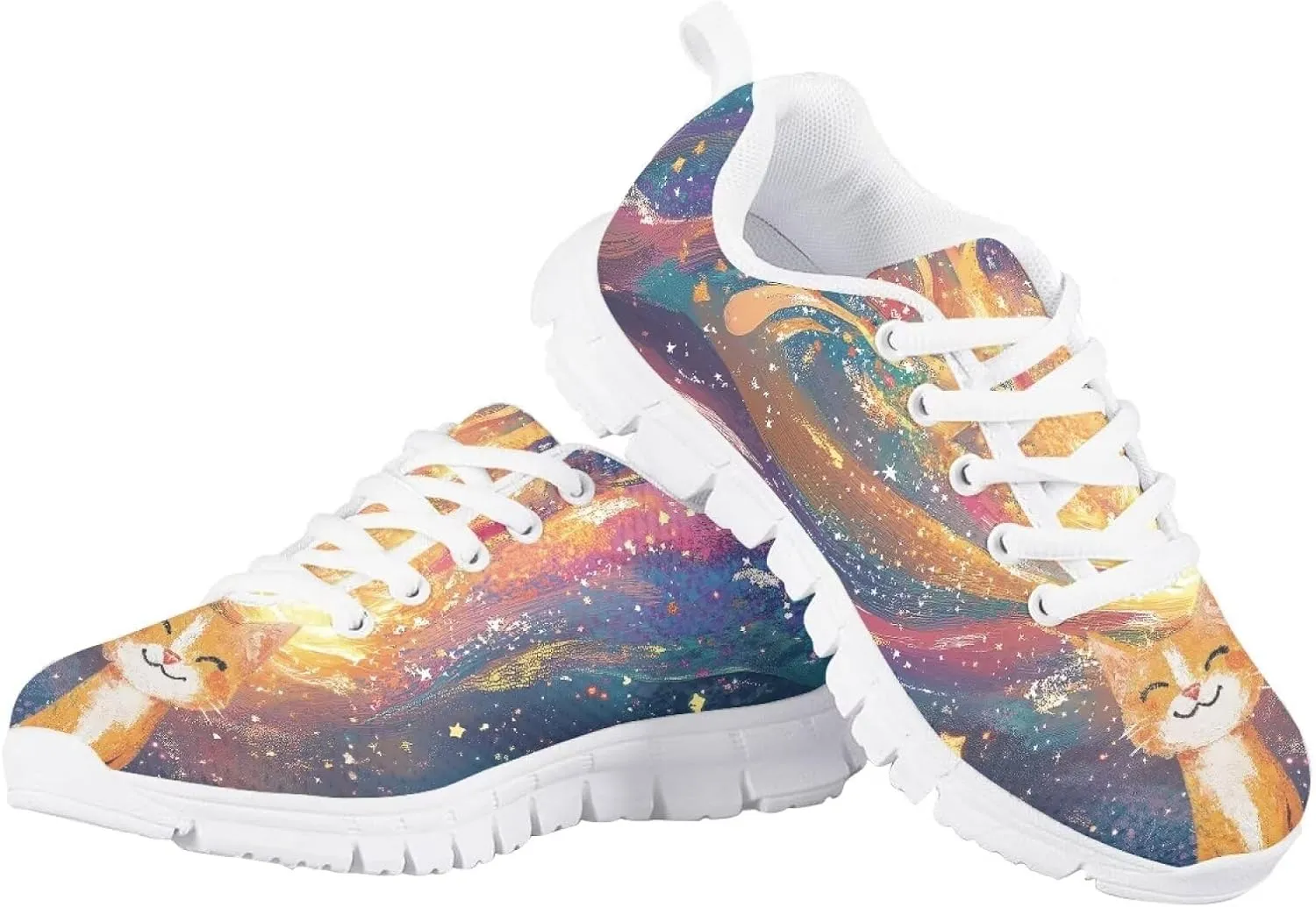 Yzaoxia Kids Tennis Shoes Lightweight Comfortable Kids Shoes Girls Boys Breathable Casual Shoes