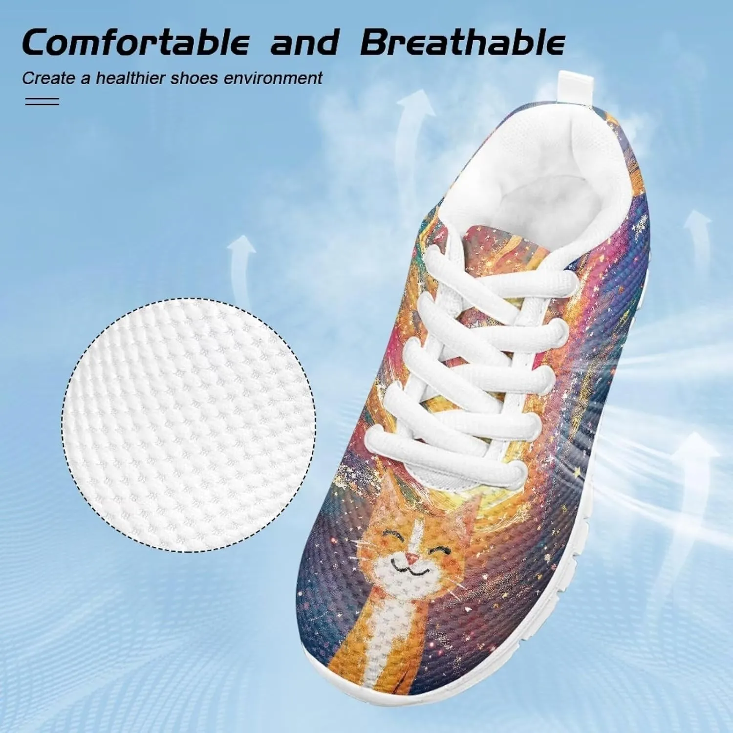 Yzaoxia Kids Tennis Shoes Lightweight Comfortable Kids Shoes Girls Boys Breathable Casual Shoes
